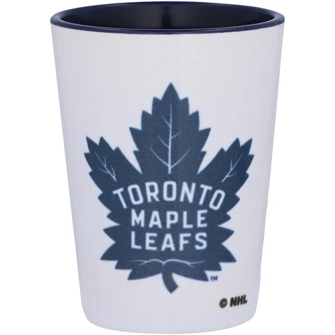 Toronto Maple Leafs 2oz. Inner Color Shot Glass Cover