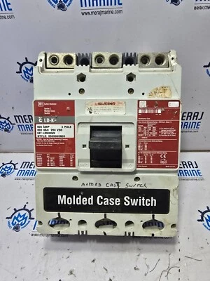 Interrupteur En Boîtier Moulé Cutler-Hammer LD3600WK 600AMP 3Pôles 600VAC 250VDC - Photo 1/4