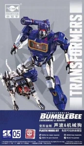 Trumpeter Transformer Soundwave & Ravage 📌3,5" Pre-Painted Snap📌#8112📌USA📌 - Bild 1 von 1