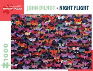 Granatapfel - John Dilnot: Nachtflug - 1000-teiliges Puzzle ~ Schmetterlinge - Bild 1 von 1