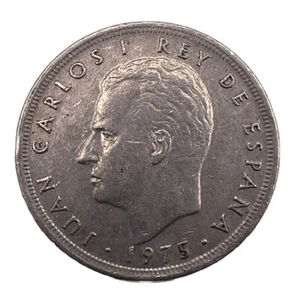 World Coin: 1975 (77) Spain - 5 Peseta - Circulated (WC464) - Picture 1 of 4
