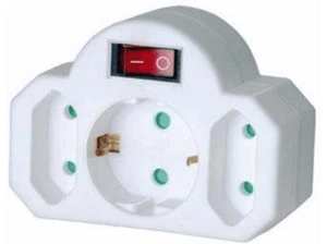 Regleta - Brennensthull 149931 Blanco 3 tomas con interruptor - Imagen 1 de 1