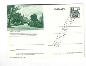 P 89 Picture Postcard Print Sample 20 Pfennig Lorsch - Freudenstadt ** - Picture 1 of 1