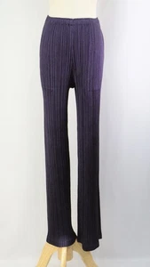 PLEATS PLEASE Purple Pants ISSEY MIYAKE 320 1007 - Picture 1 of 5