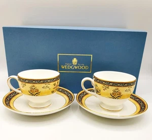 Wedgwood India Pair Cup Saucer From Japan - Picture 1 of 12