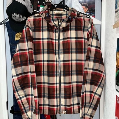 APE Nylon Jacket, Men's Size L, Lightweight, Excellent Condition - Image 1 of 4