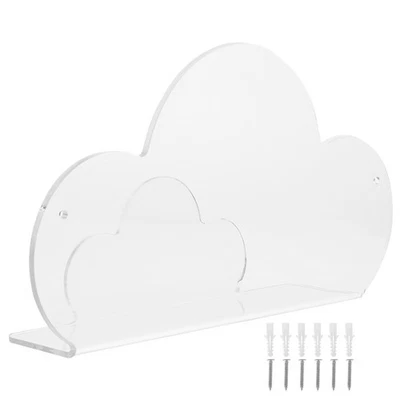  Floating Shelves for Bedroom Wall-mounted Storage Rack Organizer - Image 1 of 4