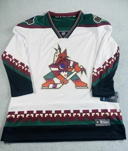 Arizona Coyotes Jersey Men’s XL Fanatics Breakaway White Embroidered Logo NEW - Picture 1 of 10