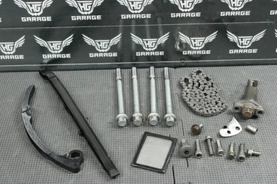 2009 KAWASAKI 09-16 KX250F OEM CAM CHAIN TENSOR DE EIXO DE COMANDO HARDWARE DE TOPO - Imagem 1 de 4