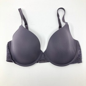 Victorias Secret T-Shirt Lightly Lined Demi Bra Size 34D Purple