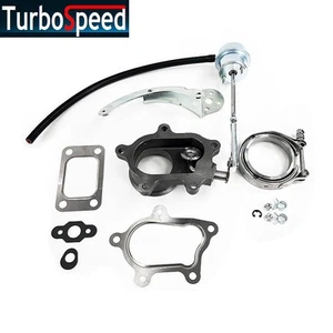 T3T4 5-Bolt Gasket 2.5" V-Band Swingvalve with Internal Wastegate Conversion Kit - Picture 1 of 8