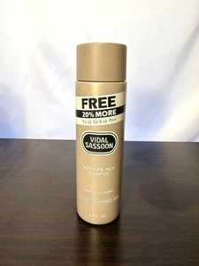 Champú Vidal Sassoon Vintage 1984 botella rica en humedad completa 9,6 oz nuevo en stock utilería - Imagen 1 de 2