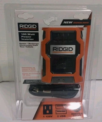 RIDGID RD97100 100Watt  Power Inverter New & Sealed!! - Image 1 of 2