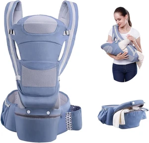 Heyinova Baby Carrier,Baby Carrier with Hip Seat,Adjustable Baby Holder Carri... - Picture 1 of 12