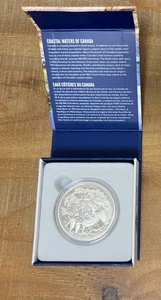 Canada 2015 $200 Silver Coin: Coastal Waters of Canada- OGP & COA - Picture 1 of 8