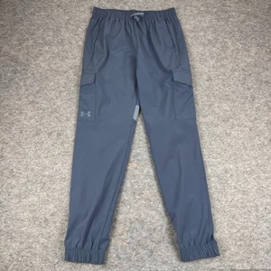 Under Armour Pennant Woven Cargo Pants Blue Boys XL * - Picture 1 of 10