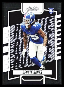 Deonte Banks 2023 Panini Absolute ROOKIE RC #156 New York Giants *260 - Bild 1 von 2