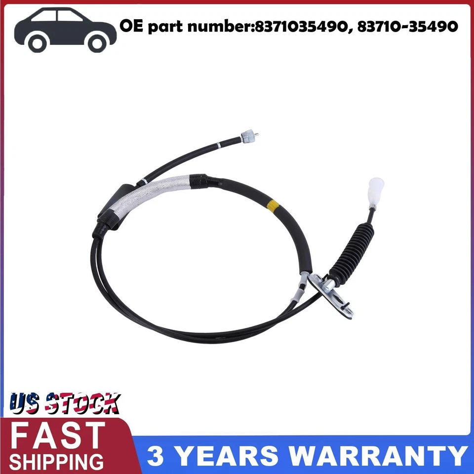 Speedometer Drive Cable for 1989-1995 Toyota 4Runner Pickup L4 2.4L V6 3.0L Gas Foto 1 de 4