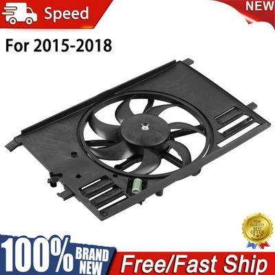 1 Set Engine Radiator Cooling Fan For Jeep Renegade Ram ProMaster City Fiat 500X Foto 1 de 4