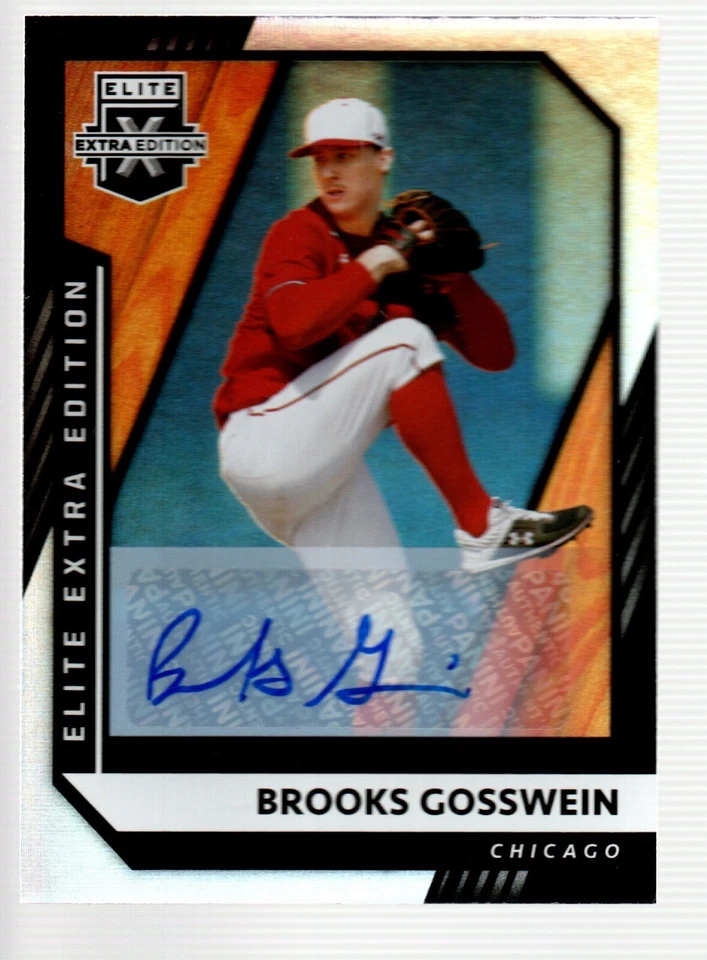 2021 Elite Extra Edition Signatures #124 Brooks Gosswein - Image 1 of 1