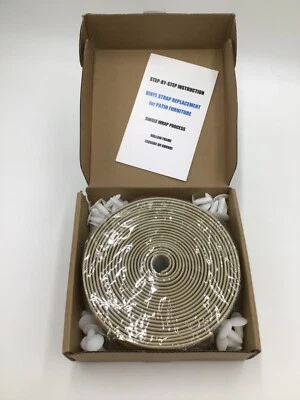 Correas de vinilo para kit de reparación de sillas de patio correas de repuesto de 2"" de ancho 20’ de largo Foto 1 de 4