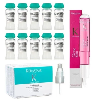 KERASTASE FUSIO DOSE, SET CONCENTRE RESISTANCE + 1 BOOSTER BRILLANCE + 1 SPRAYER - Image 1 of 3