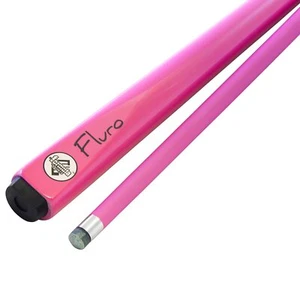 Formula Sports NEON FLURO Pool Snooker Billiard Cue Stick PINK 2 Piece Leathe... - Picture 1 of 3