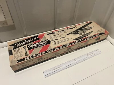 Berkeley Models - Piper SUPER CRUISER Vintage Plane - 36" WS  - New - Image 1 of 2