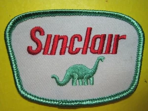 SINCLAIR DINO BENZINA TOPPA FERRO DA STIRO o CUCIRE SU PICCOLA CRESTA FORMA MIGLIORE DEL PIANETA! - Foto 1 di 13