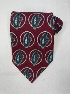 Gitman Bros. Necktie Burgundy Blue Paisley 100% Silk Tie - Picture 1 of 6