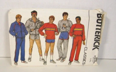 Butterick Classics 6893 Jacket, Top, Shorts & Pants Pattern Men's L-XL (42-48) - Image 1 of 3