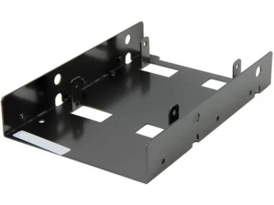 SilverStone SST-SDP08B 2 x 2.5" to 3.5" Bay Converter (Black) - Image 1 of 4