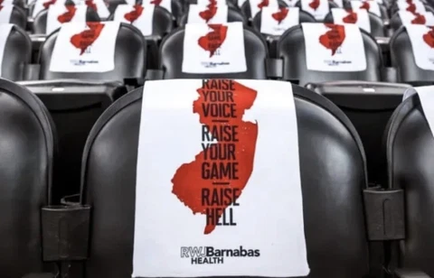 ‘23 New Jersey Devils Raise Hell Rally Towel Stanley Cup Playoffs Rangers Game 5 Cover