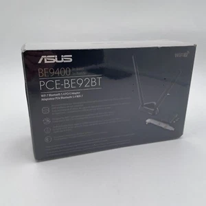 ASUS PCE-BE92BT WiFi 7 PCI-E Adapter with 2 External Antennas - Afbeelding 1 van 3