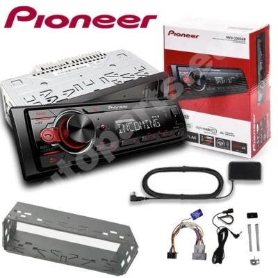Autoradio Pioneer MVH-330DAB 1DIN Bluetooth MP3 USB con Antenna DAB Inclusa. - Immagine 1 di 4