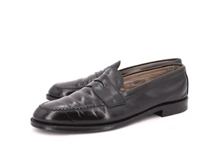 UNGETRAGEN VON RECRAFT | $ 893 ALDEN 12,5 B SCHWARZ SHELL CORDOVAN RIEMEN LHS HALBSCHUH - Bild 1 von 19