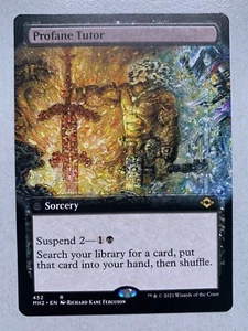 Profane Tutor - Modern Horizons 2 - Full Art - NM - MH2-452 - Magic - Bild 1 von 2