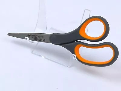 WESTCOTT TITANIUM Bonded 8" Soft Grip Scissors / Shears - NEW! - Image 1 of 4