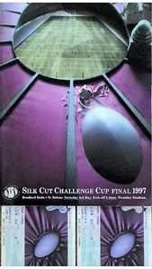 1997 Rugby League Challenge Cup Final Programme - Bradford V St Helens - Picture 1 of 1