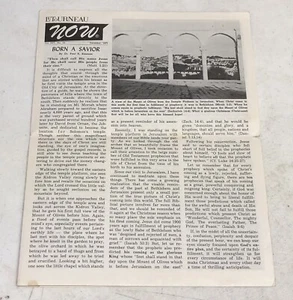 Boletín de Colección Letourneau College AHORA Diciembre 1971 Efímero - Imagen 1 de 14