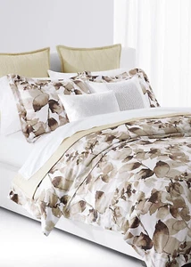 Ralph Lauren Corrine Tonal Leaf Full/Queen Cotton Duvet Cover Set - Picture 1 of 6
