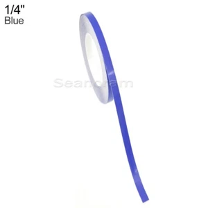 1/6 Zoll 4 mm Blau Zum Selbermachen Home Shop Bar Nadelstreifen Pin Streifen Linie Aufkleber Vinyl Aufkleber - Bild 1 von 5