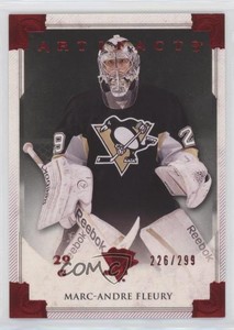 2013-14 Upper Deck Artifacts Goalies Ruby /299 Marc-Andre Fleury #117