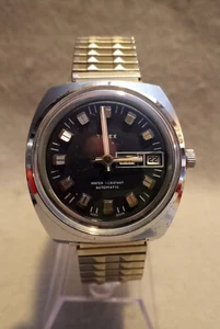 Vintage 1974 Timex Mens Mechanical Automatic Watch 46951-03374 - Picture 1 of 14