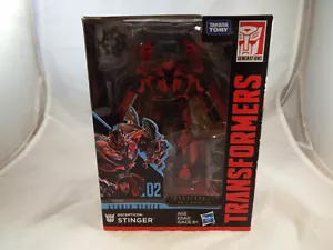 TRANSFORMERS STUDIO SERIES 02 DELUXE CLASS DECEPTICON STINGER - Picture 1 of 3