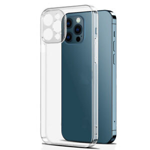 Ultra Thin Clear Soft TPU Case Cover Phone Skin For iPhone 13 Pro Max Mini i13