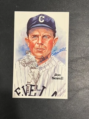 Joe Sewell Perez-Steele Postcard LE /10000 Baseball Celebration - Image 1 of 3