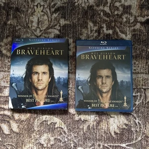 Braveheart (Blu-ray, 1995) Sapphire Series, 2 Discs (with Slip Cover) Very Good! - Bild 1 von 5