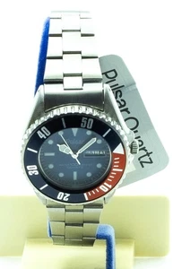 RARE VINTAGE PULSAR Ladies Divers WATCH Y643-027B Japan Dec 1991 - Brand New NOS - Picture 1 of 8