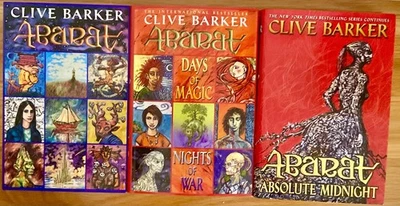 CLIVE BARKER - ABARAT - ALL 3 U.K 1st/1st H/B SET.  HARPER COLLINS-  ALMOST NEW - Image 1 of 4